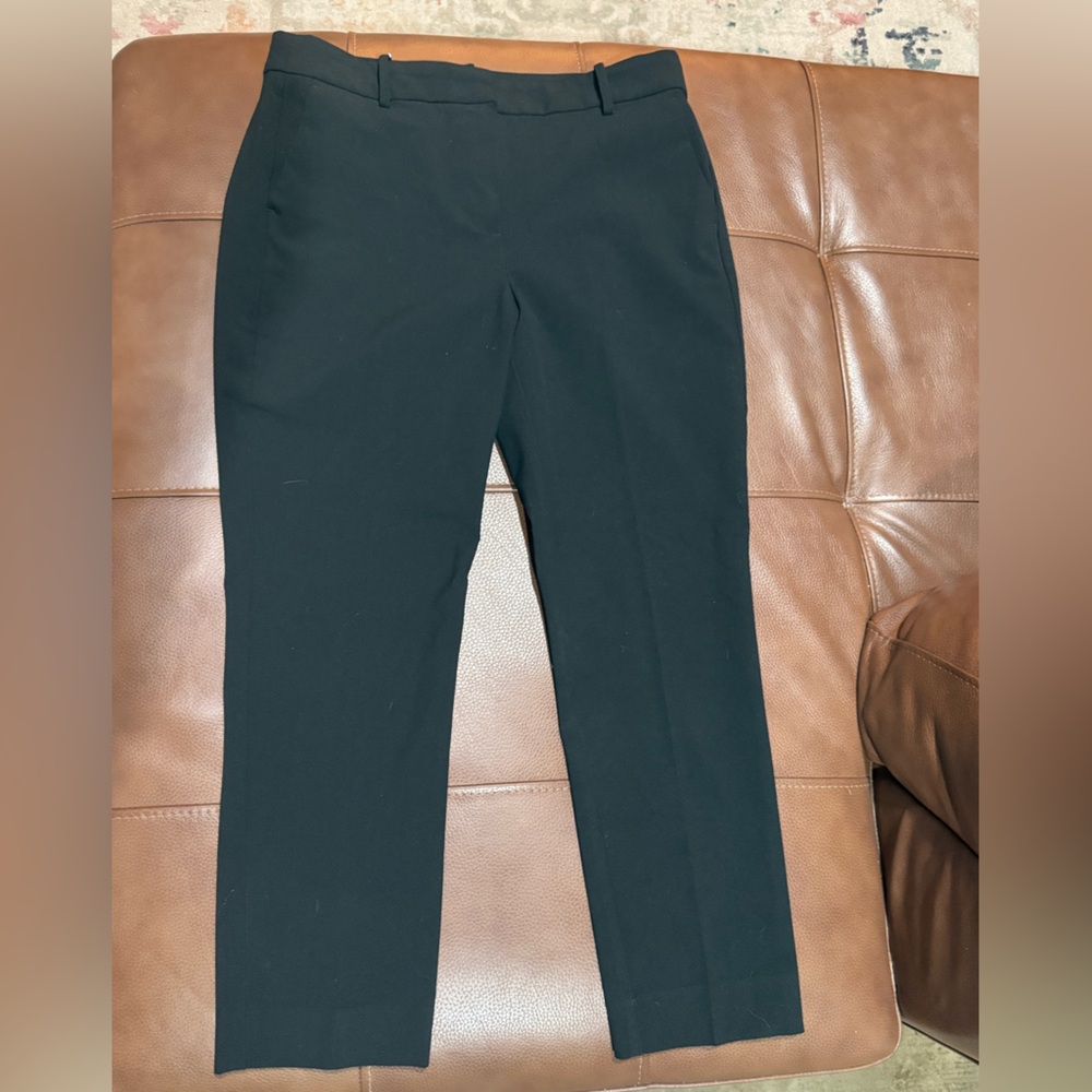 J. Crew Ruby Crop Pants in Black